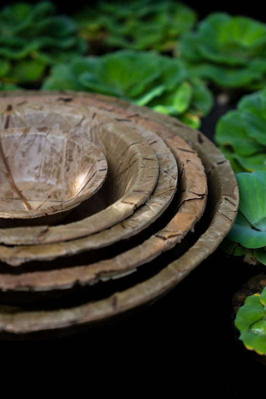 HOW ARE LEAF DISHES MADE?